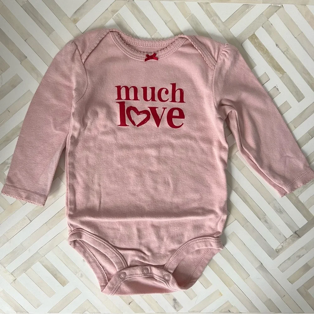 CARTERS Much Love Bodysuit & Tutu Leggings 2pc Set, 9mo